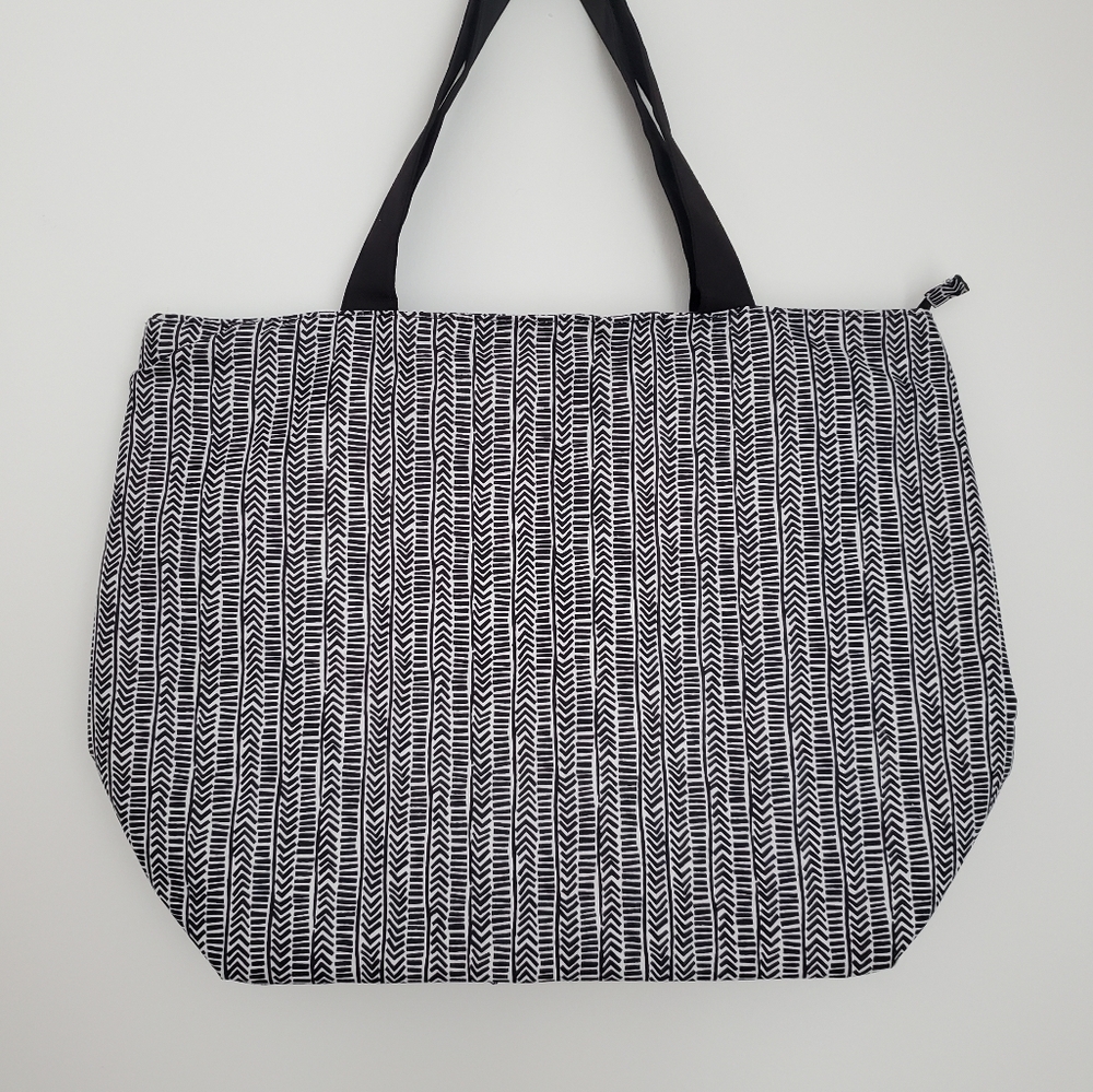 Black & White Cooler Tote Bag